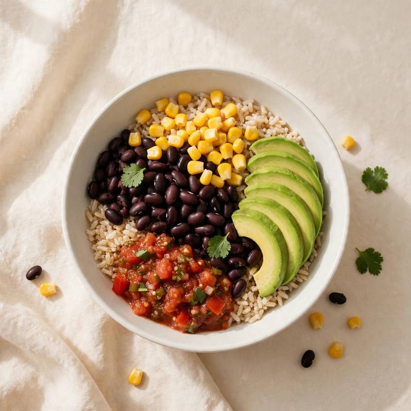 Black Bean Burrito Bowl