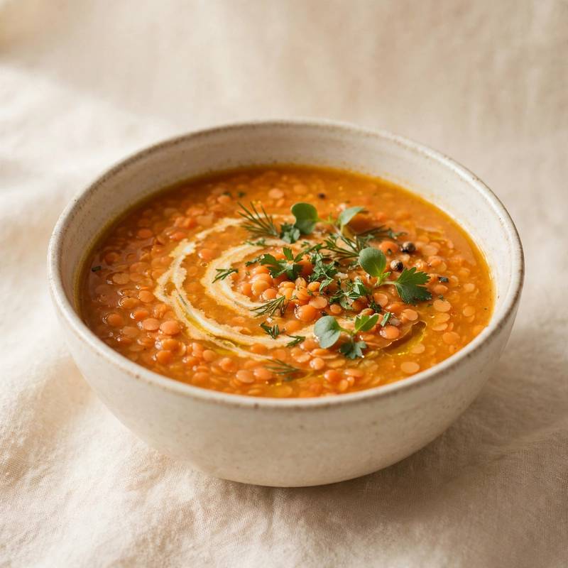 Easy Red Lentil Soup